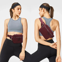 Lu-u Sports Leisure Waist Bag for Men and Women