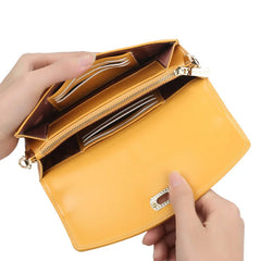Vintage Crossbody Shoulder Bag Women Long Phone Handbags