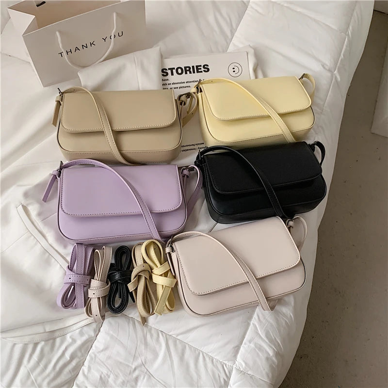 Leather Shoulder Crossbody Bags for Women