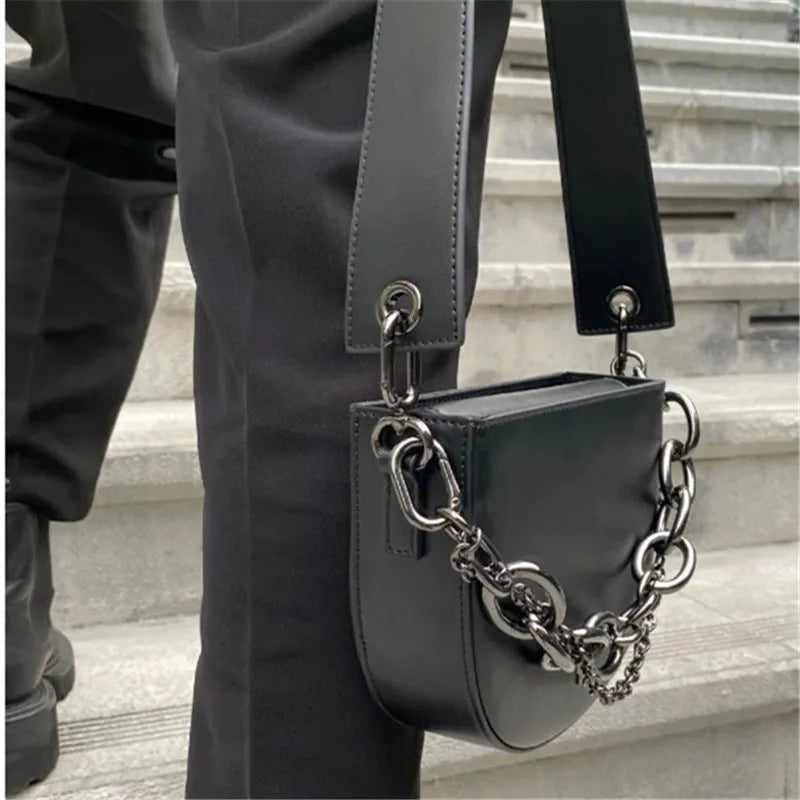 Leather Lemon Crossbody Bag Women Casual Satchels Handbag