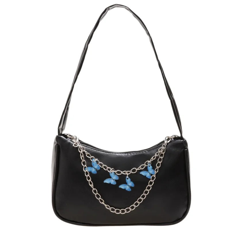 Candy Butterfly Chain Shoulder Bag for Women