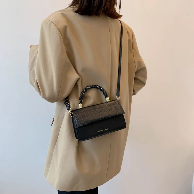 Stone Prints Ladies Shoulder Bag Tote Crossbody Female Bag