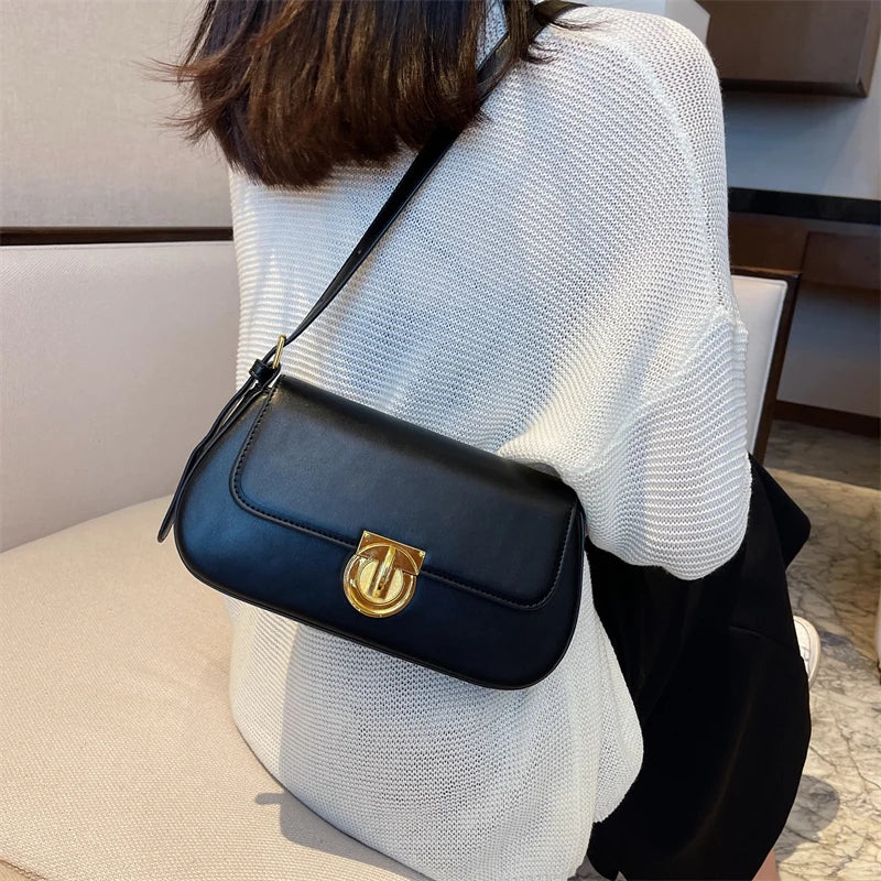 Women Shoulder Bag Handbag Messenger Bag PU Leather Ladies Crossbody Bag