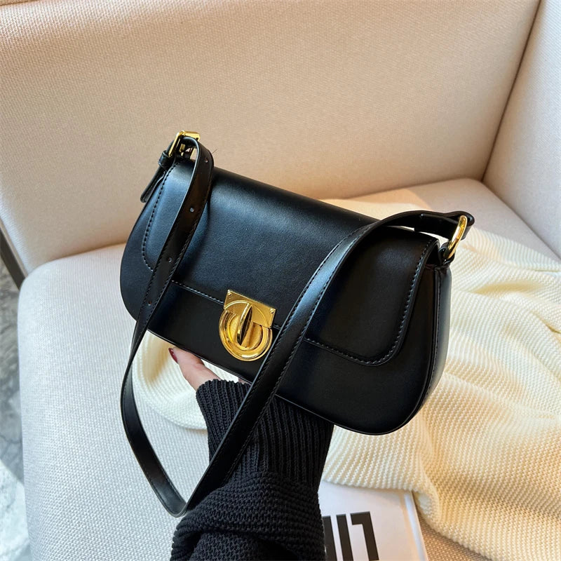 Women Shoulder Bag Handbag Messenger Bag PU Leather Ladies Crossbody Bag