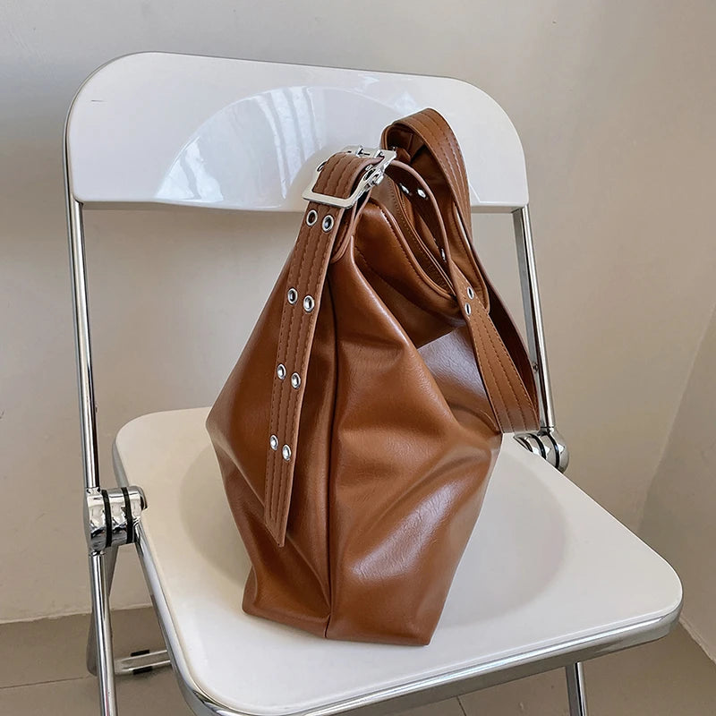 Women Shoulder Bag Tote Handbag Messenger Bag PU Leather Ladies Composite Bags