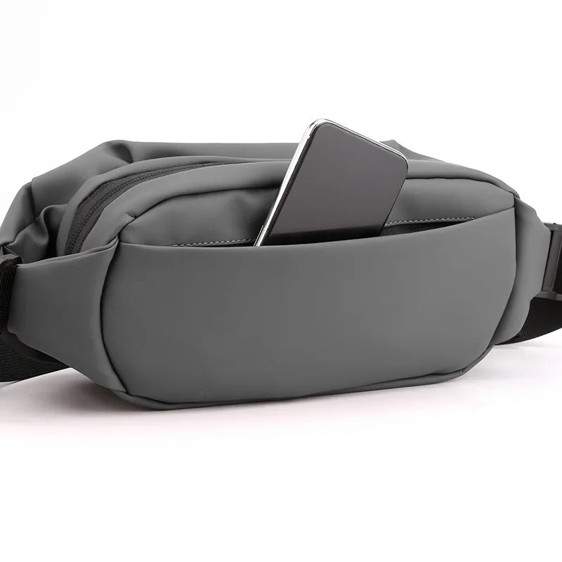 Men's Outdoor Mobile Phone Bag, Multi-functional Fanny Pack