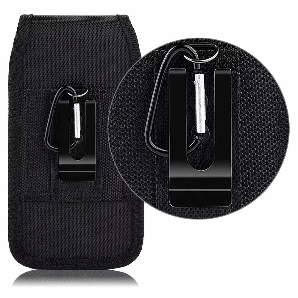 Man Phone Pouch Hanging Waist Storage Bag Fanny Pack Belt Clip Case