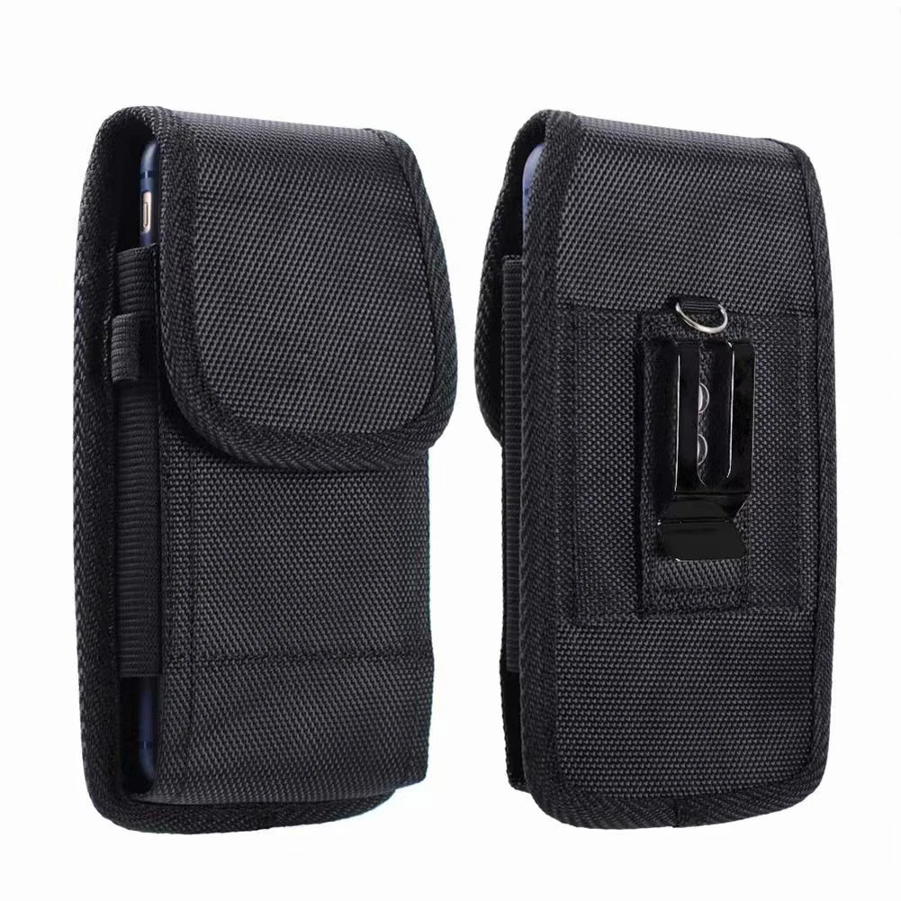 Man Phone Pouch Hanging Waist Storage Bag Fanny Pack Belt Clip Case