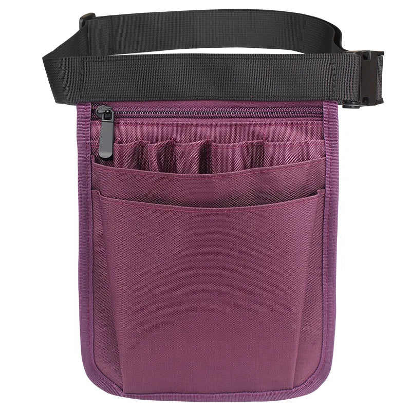 Multi-Compartment Nurse Fanny Pack Utility Waist Pack