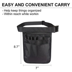 Multi-Compartment Nurse Fanny Pack Utility Waist Pack
