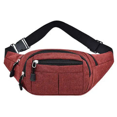 Multilayer Outdoor Travel Waist Bag for Men and Women
