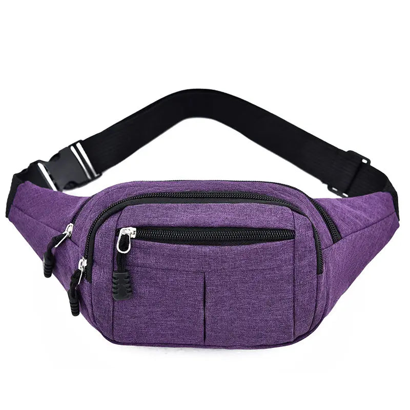 Multilayer Outdoor Travel Waist Bag for Men and Women
