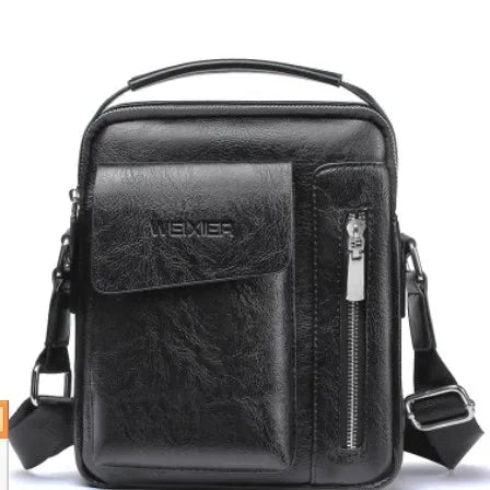 Men Bag PU Leather Messenger Shoulder Crossbody Bags For Male Small Casual Busin