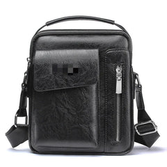 Men Bag PU Leather Messenger Shoulder Crossbody Bags For Male Small Casual Busin