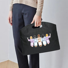 Bride Pattern Briefcase for 13 14 Inch Laptop Bag Office Totes Women Handbags