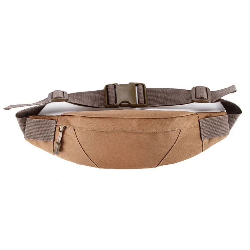 Men Fanny Pack Teenager Outdoor Sports Waist Bag Male Shoulder Bag