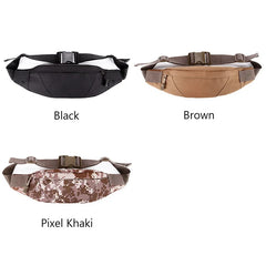Men Fanny Pack Teenager Outdoor Sports Waist Bag Male Shoulder Bag