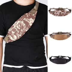 Men Fanny Pack Teenager Outdoor Sports Waist Bag Male Shoulder Bag