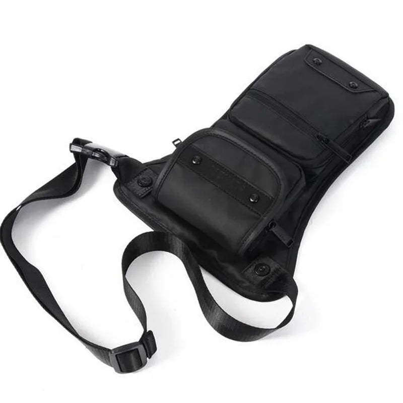 Nylon Military Thigh Bag Shoulder Pocket Travel Male Waist Hip Leg Bags