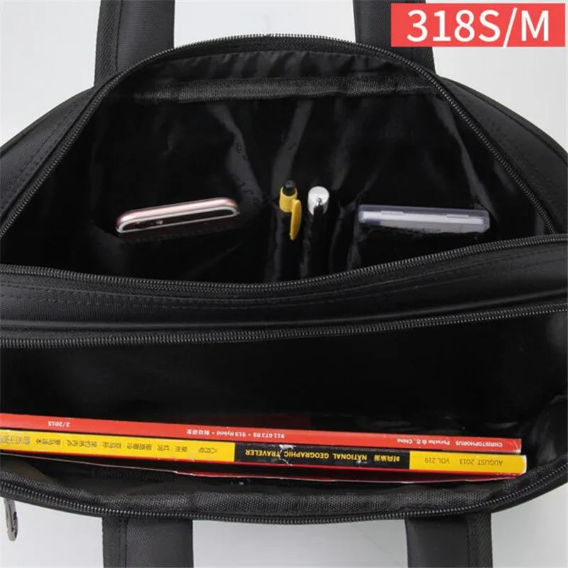 Men Shoulder Bag Work Handbags Men Briefcase Laptop Bags A4 Folder File
