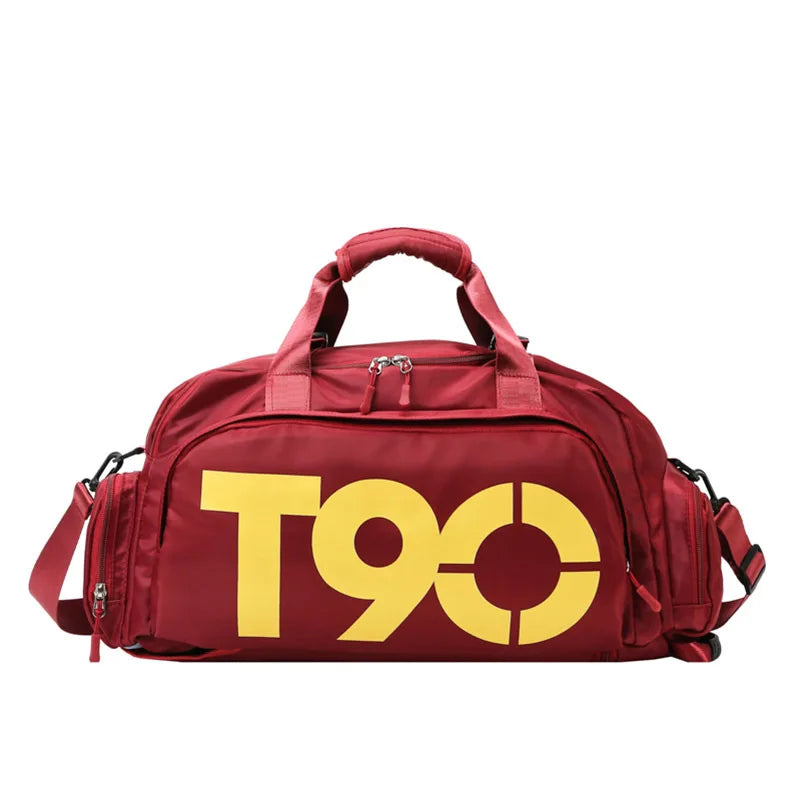 Waterproof Men Sport Gym Bag for Women Backpack Fitness Hide Shoes Backpack
