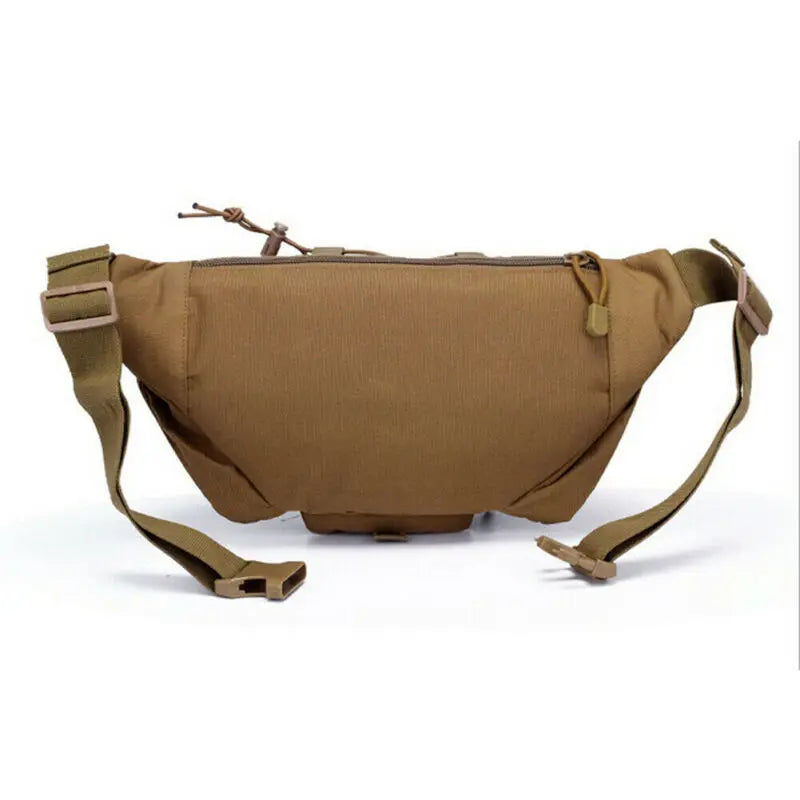 Tactical Military Waist Fanny Pack Travel Climb Hip Bum Belt Chest Bag