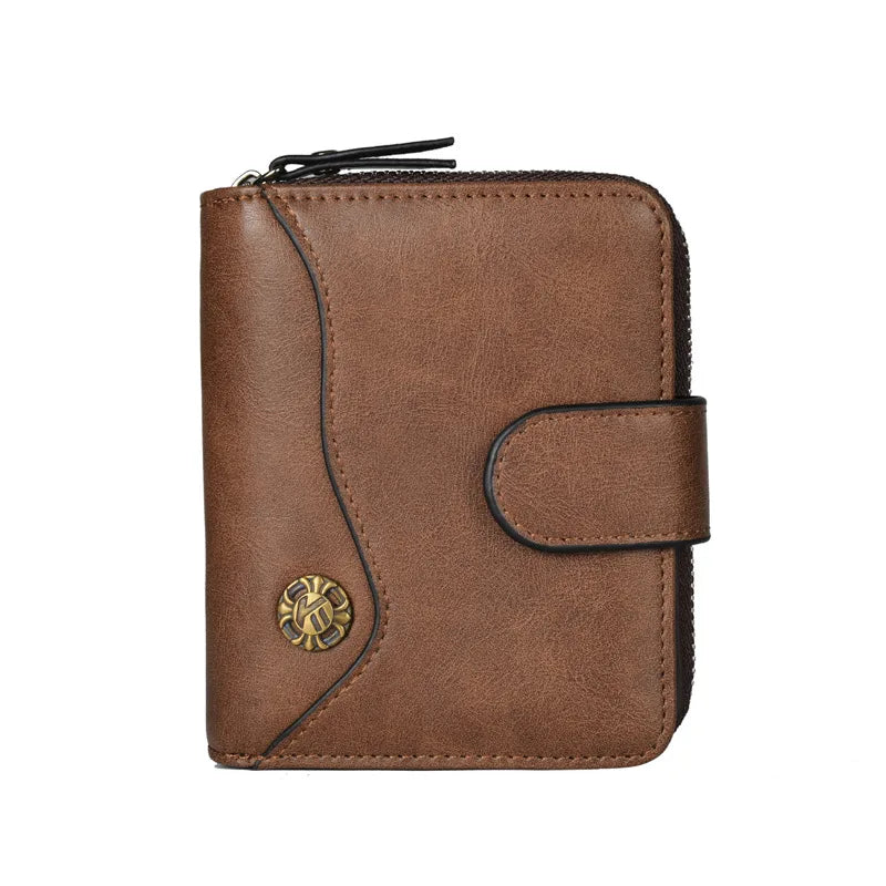 Men Wallets Credit Card/ID Holder Vintage Male Wallet High PU Leather