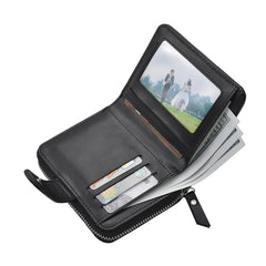 Men Wallets Credit Card/ID Holder Vintage Male Wallet High PU Leather