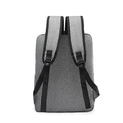 Men's Waterproof Casual Backpack USB Charging 14-Inch Large Capacity
