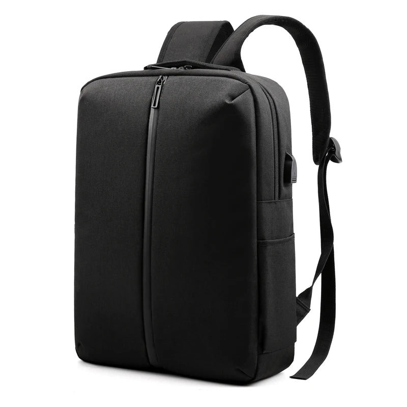 Men's Gray Business Backpack Laptop 13.3 Inch Urban Portable Bag