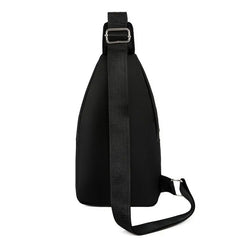 Men's Chest Bag Cross Border Fashionable Zip Male Shoulder Messenger Crossbody B