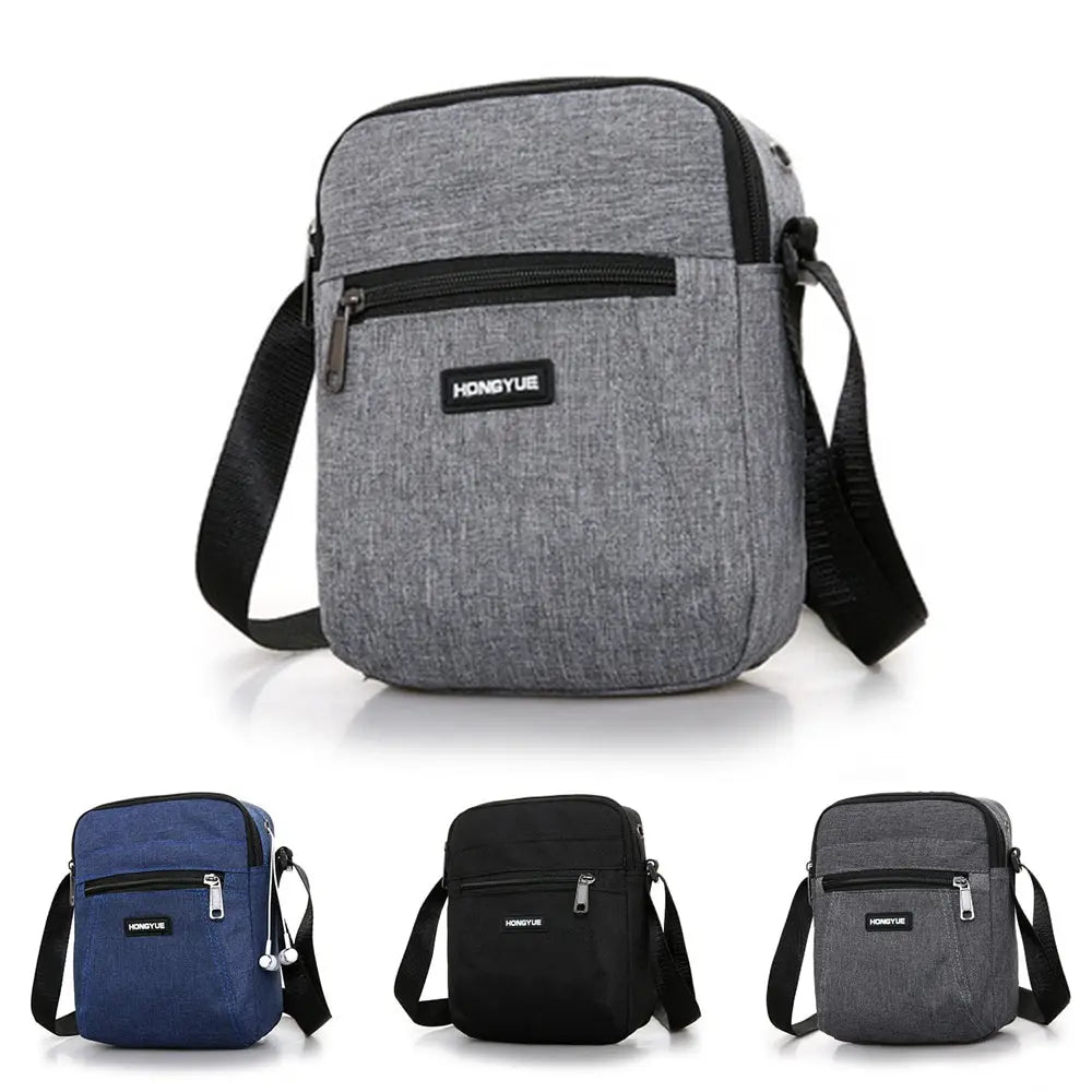 Men's Messenger Bag Crossbody Shoulder Bags Travel Purse Small Sling Pack Work B