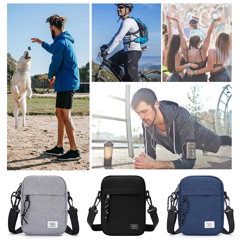 Men's Multi-Function Sports Shoulder Bag Longkeeper