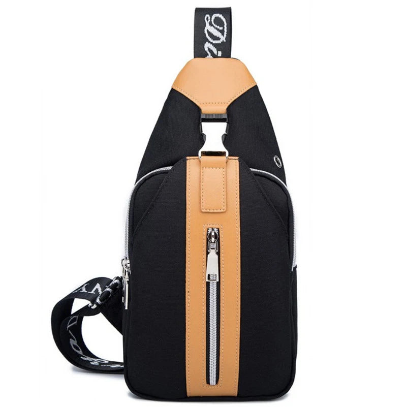Men's Nylon Leisure Bag Stereotyped Compartment Business Package