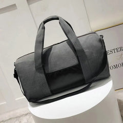 Large Capacity Travel Bag Canvas Portable Fitness Bag