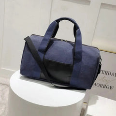 Large Capacity Travel Bag Canvas Portable Fitness Bag