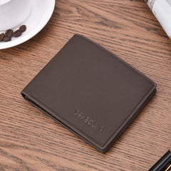 Men's Wallet Soft Leather Cross-section Multi-function Wallet