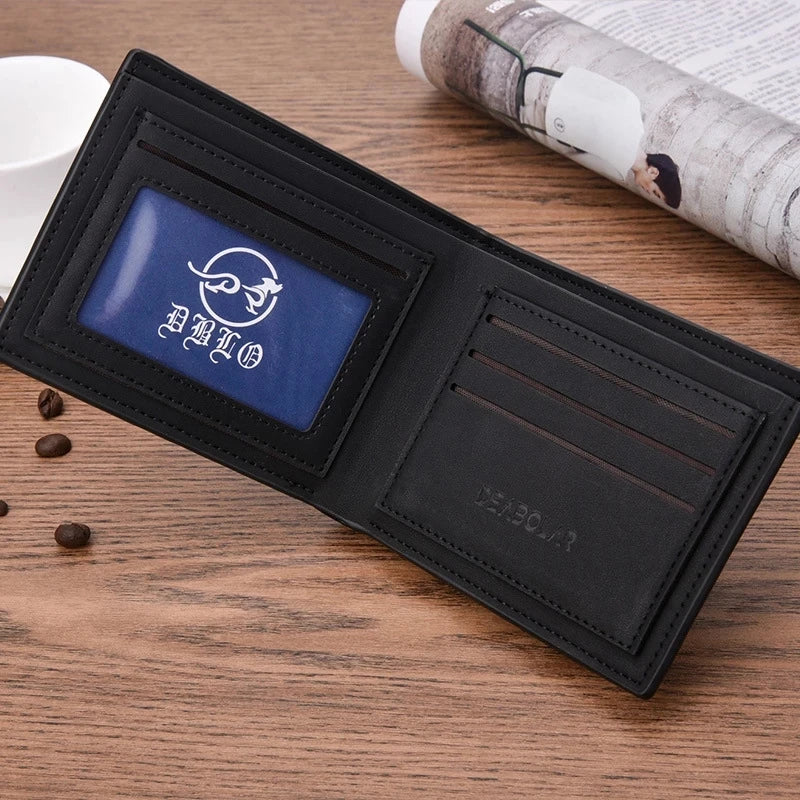 Men's Soft Leather Multi-function Wallet