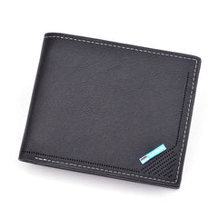 Men's Leather Multi-function Wallet Tide Short Men's Wallet
