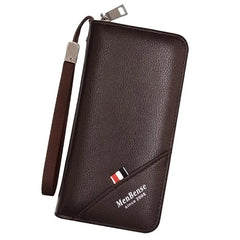 Men's Long Zipper Wallet Business Leisure Multi-card Bag