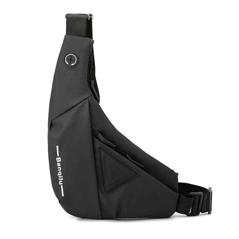Men's Waterproof Crossbody Backpack for Outdoor Hiking