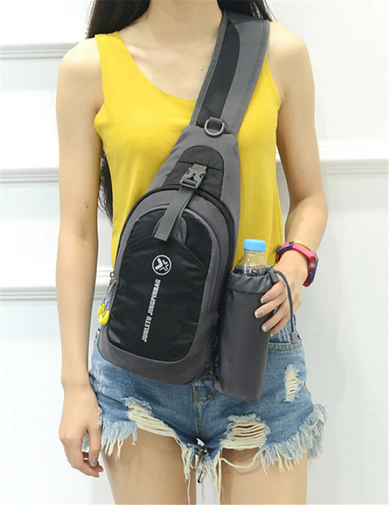 Waterproof Chest Bag Travel Shoulder Sling Backpack