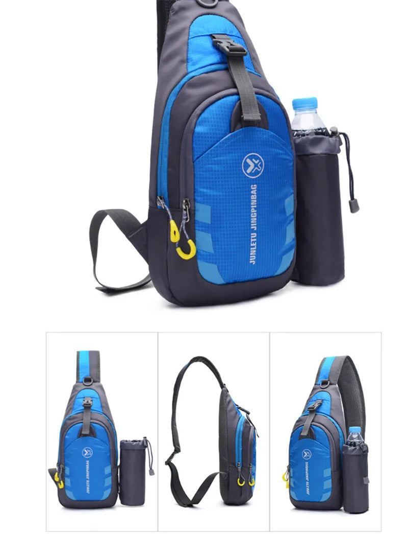 Waterproof Chest Bag Travel Shoulder Sling Backpack