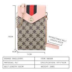 Mini Summer Women Bag Chain Top Shoulder Bag Phone Pocket Style Women Bags
