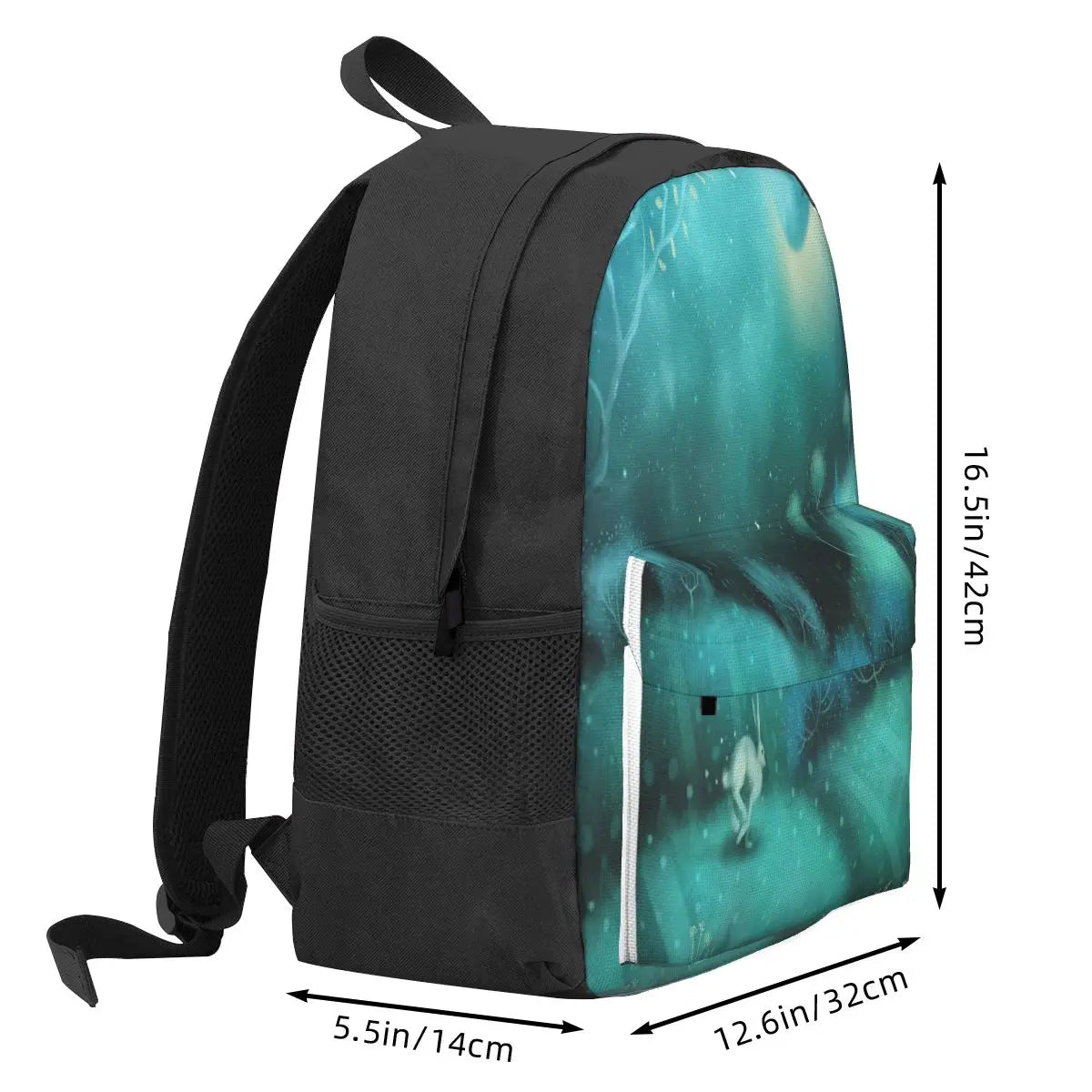 Moon Hare Waterproof Backpack for Men and Women