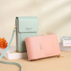 Women Touch Screen Mobile Bag Wallet Outdoor Shoulder Messenger Bag