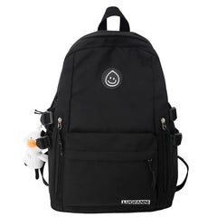 Multi-Pocket Female Backpack School Bag Teenage Girls Boys Big Capacity Rucksack