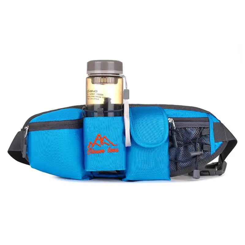 Camouflage Running Waist Pack with Water Bottle Holder