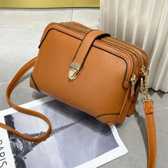 Soft Leather Shoulder Bag Large Capacity Single Shoulder Cross Body Women's Bag