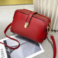 Soft Leather Shoulder Bag Large Capacity Single Shoulder Cross Body Women's Bag
